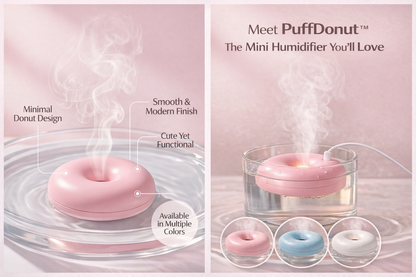 AKM Brand™ PuffDonut Mini Cup Humidifier