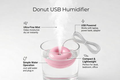 AKM Brand™ PuffDonut Mini Cup Humidifier