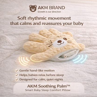 AKM Soothing Palm™ – Smart Baby Sleep Comfort Pillow