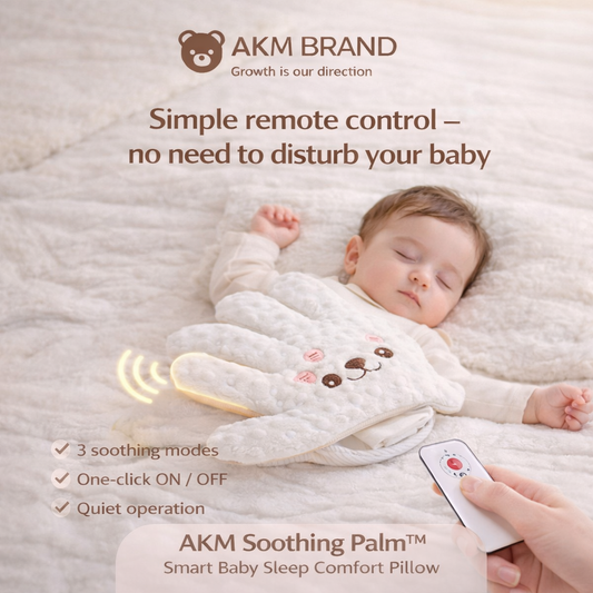 AKM Soothing Palm™ – Smart Baby Sleep Comfort Pillow
