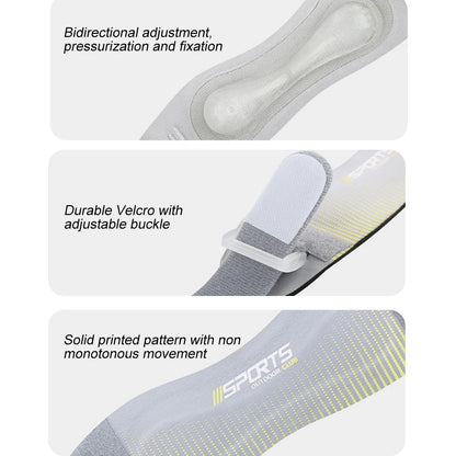 AKM BRAND Adjustable Patella Knee Strap with 10MM Silicone Pad